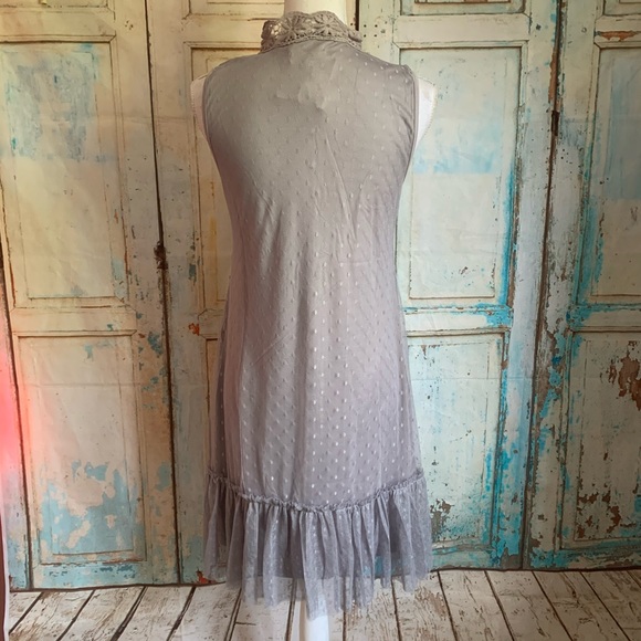 A’reve lacy gray dress - Picture 2 of 5